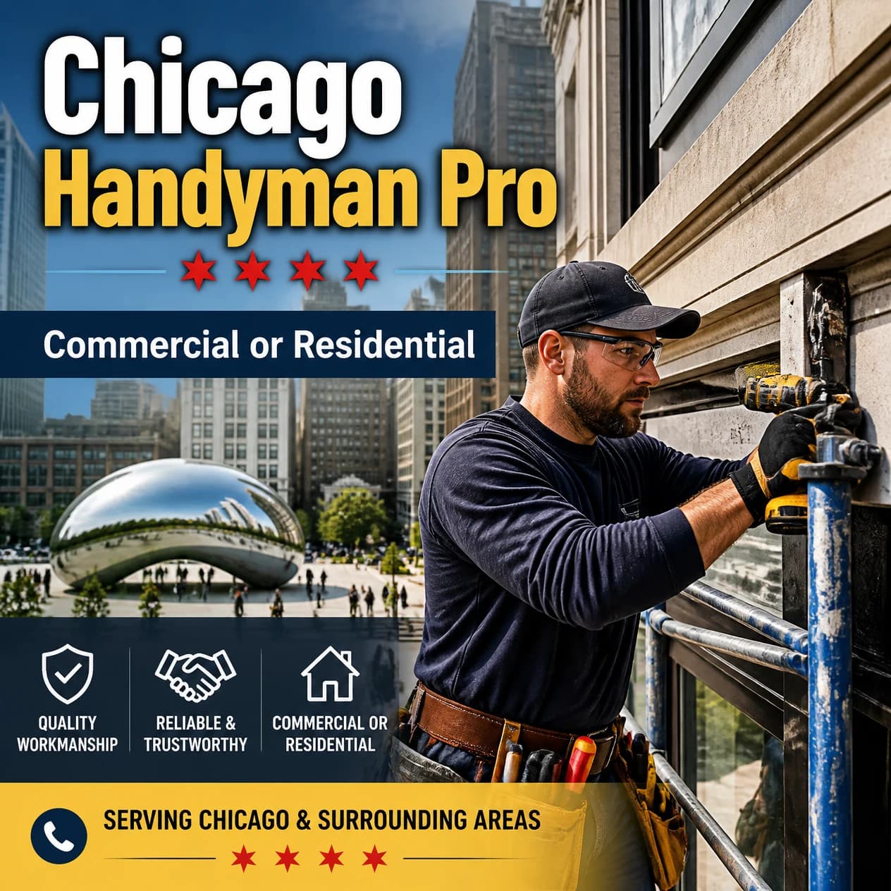 Chicago Handyman Pro home repair and maintenance services